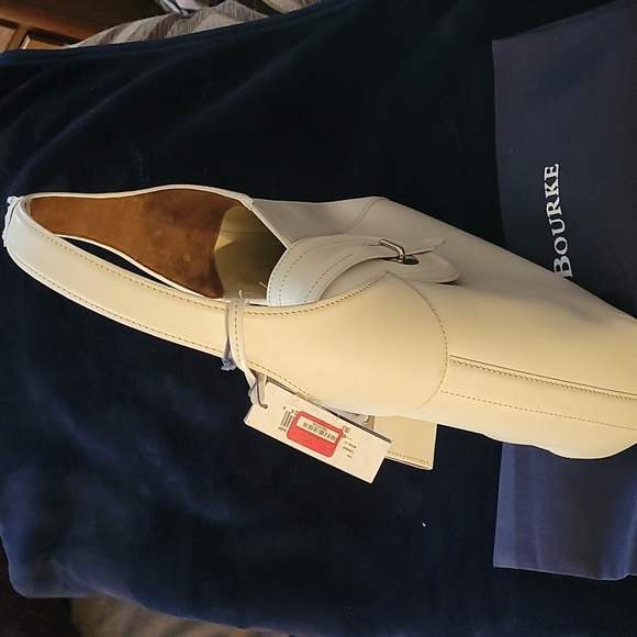 BRAND NEW Dooney&Bourke florentine white leather satchel handbag. - Picture 10 of 12